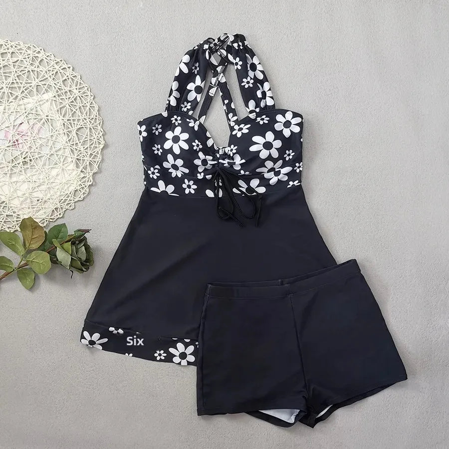 Wholesale Skirt bikini two piece swimsuit